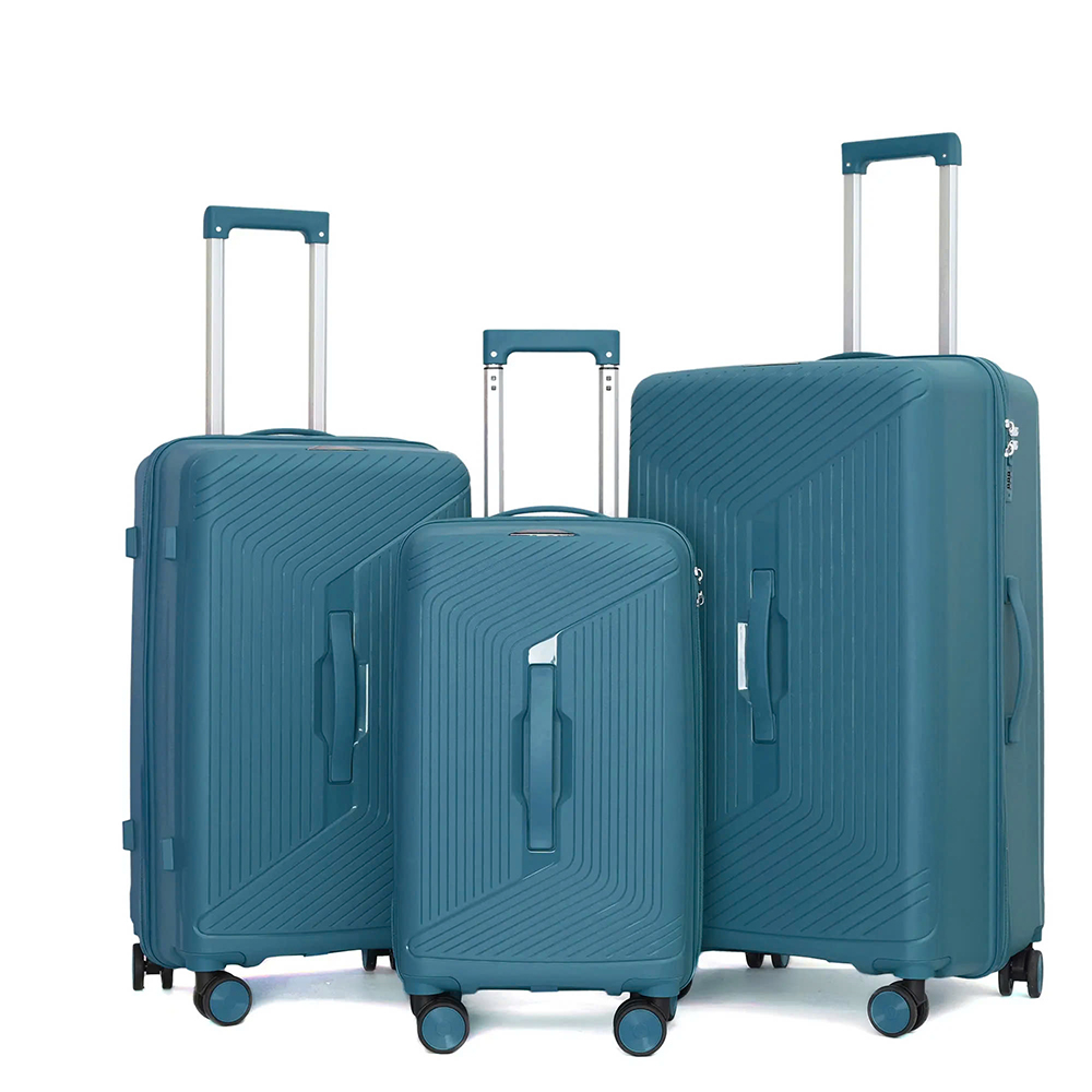 Vali kéo nhựa dẻo ECOWAY E723 ký gửi – 25 inch