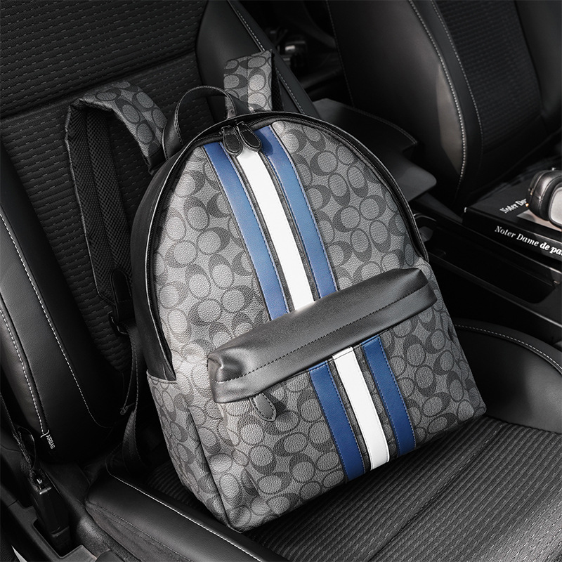 Balo da thời trang họa tiết monogram ETONWEAG K1927 - Ảnh 5