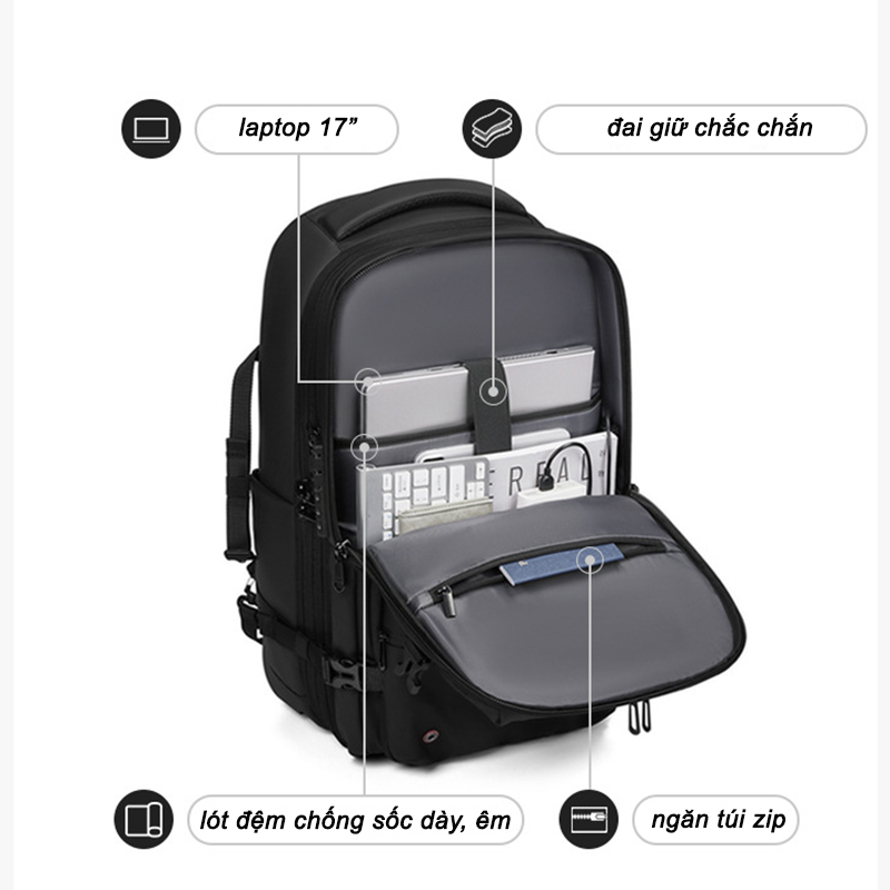 Balo kéo hút chân không tự động cỡ lớn phiên bản cao cấp OE9222 - Ảnh 9
