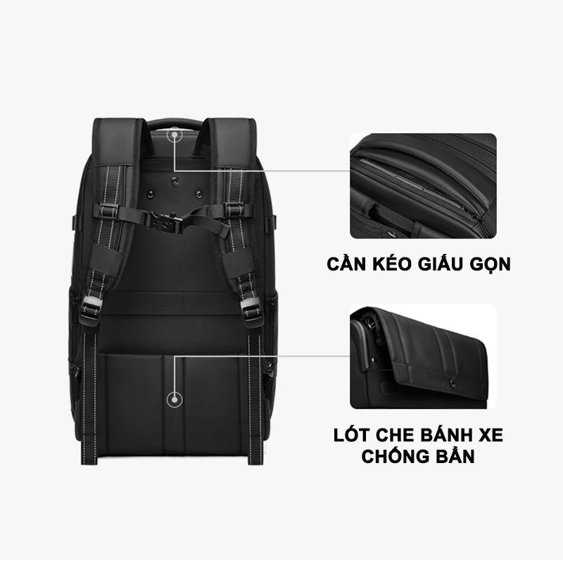 Balo kéo hút chân không tự động cỡ lớn phiên bản cao cấp OE9222 - Ảnh 11